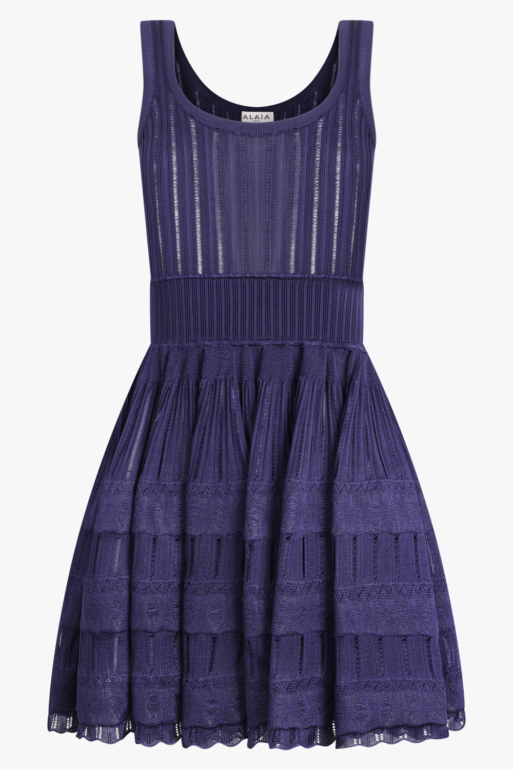 ALAIA RTW Crinoline Mini Dress | Blue