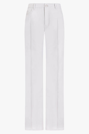 COURREGES PANTS 70's Bootcut Workwear Pant | Dirty White