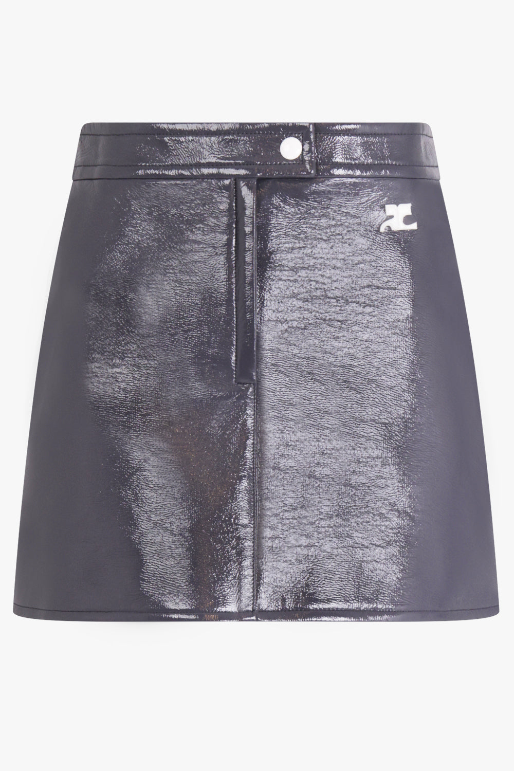 Short skirt with logo