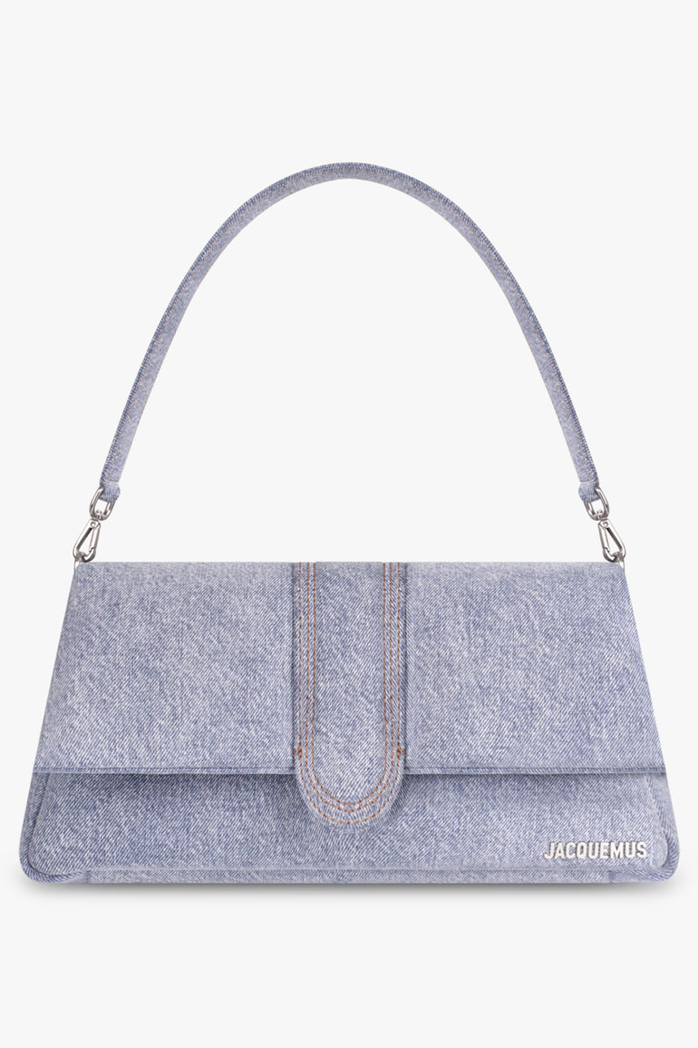 JACQUEMUS BAGS Blue Le Bambimou Bag | Blue Denim