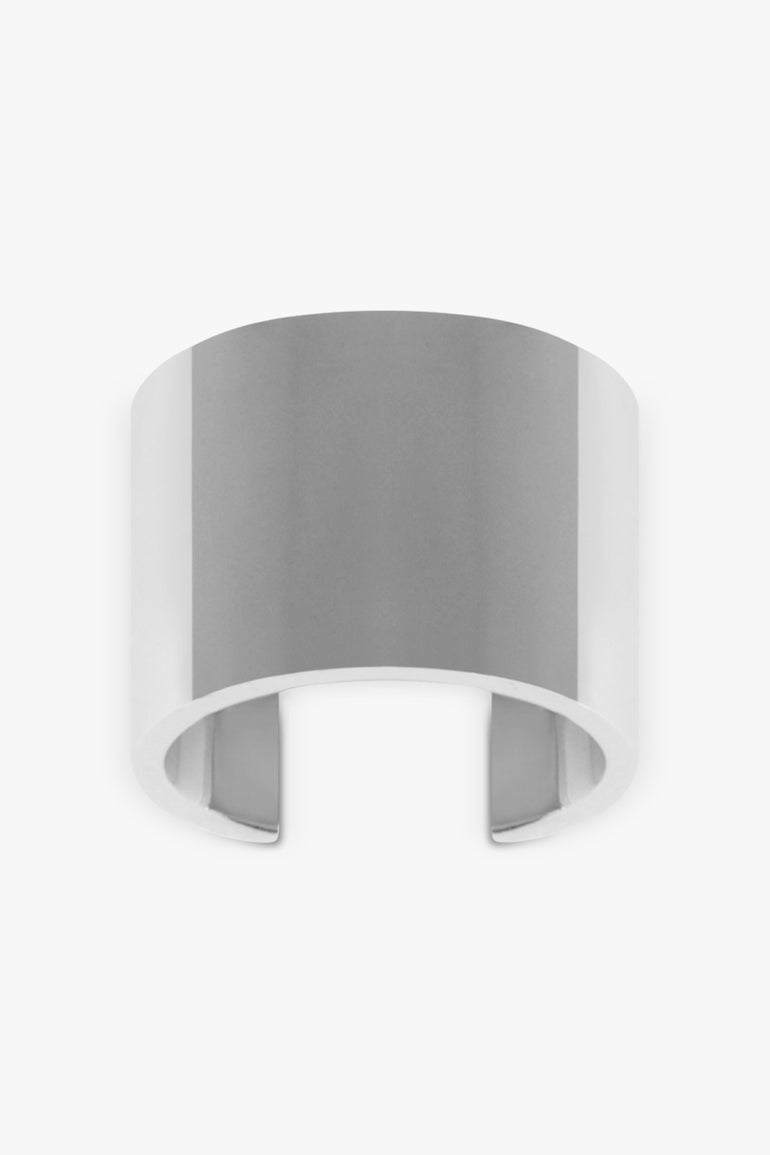 SENER BESIM JEWELLERY Linear Solid Band Ring | Silver