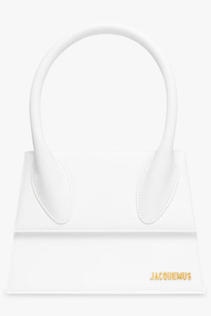 JACQUEMUS BAGS WHITE LE GRAND CHIQUITO BAG | WHITE