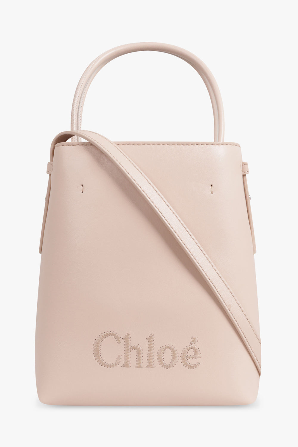 CHLOE SENSE BAG CEMENT PINK – Parlour X