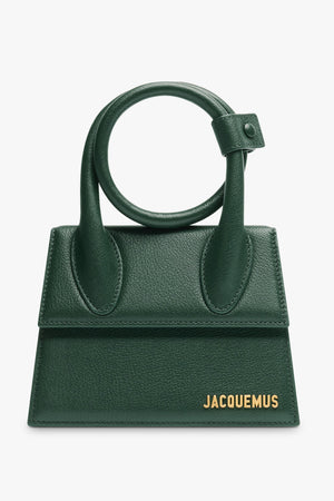 JACQUEMUS BAGS GREEN / DARK GREEN Le Chiquito Noeud | Dark Green