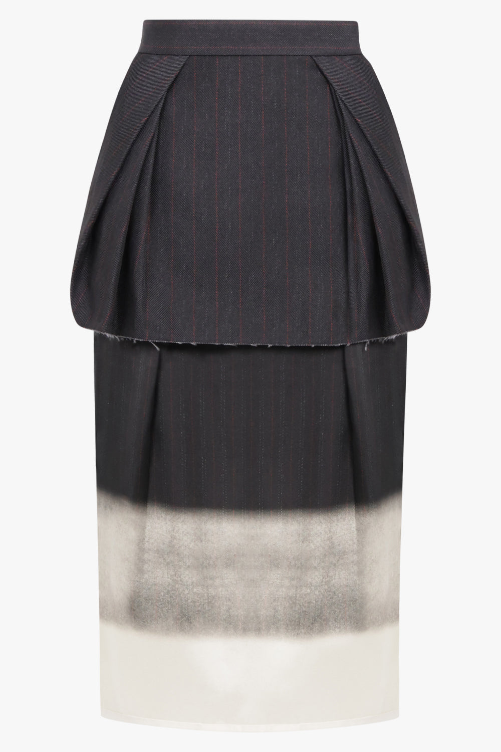 Pinstripe Skirt