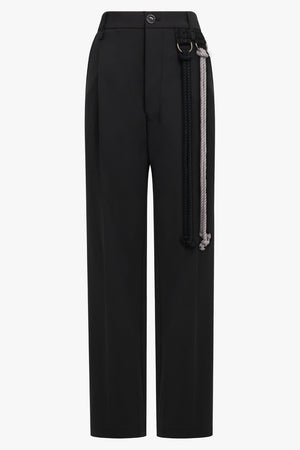 SONG FOR THE MUTE RTW LOOSE PLEATED PANT | BLACK