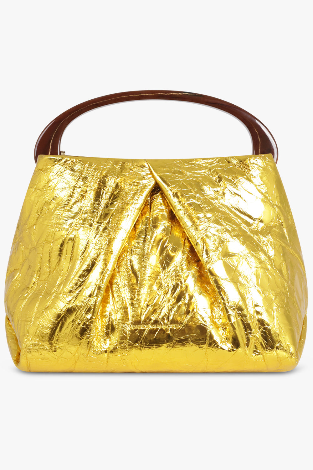 Mini Resin Handle Bag Gold – Parlour X - Main Image