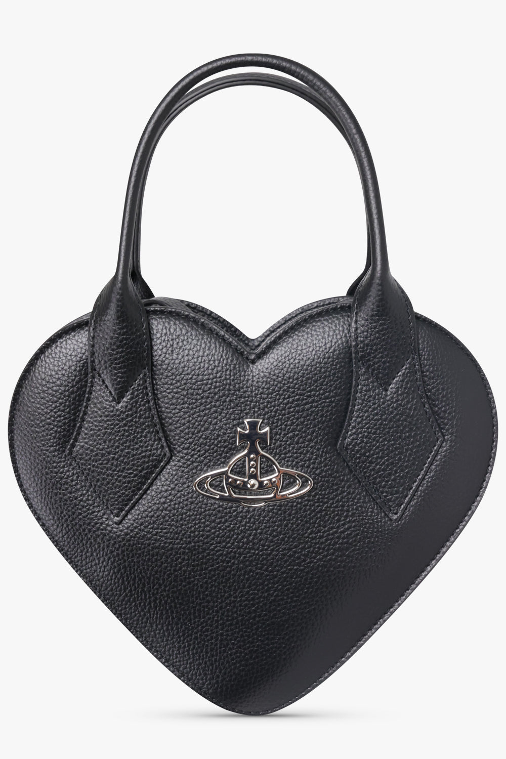 Josephine Heart Crossbody Bag Black/Silver – Parlour X