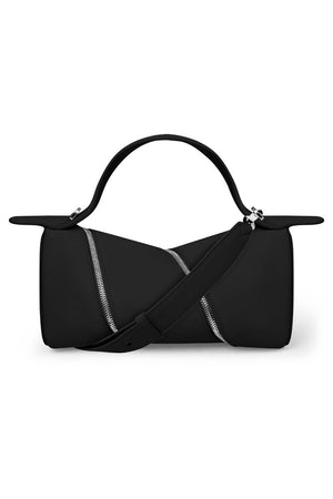 ALAIA BAGS BLACK Le Zip Adjustable Strap Bag | Black