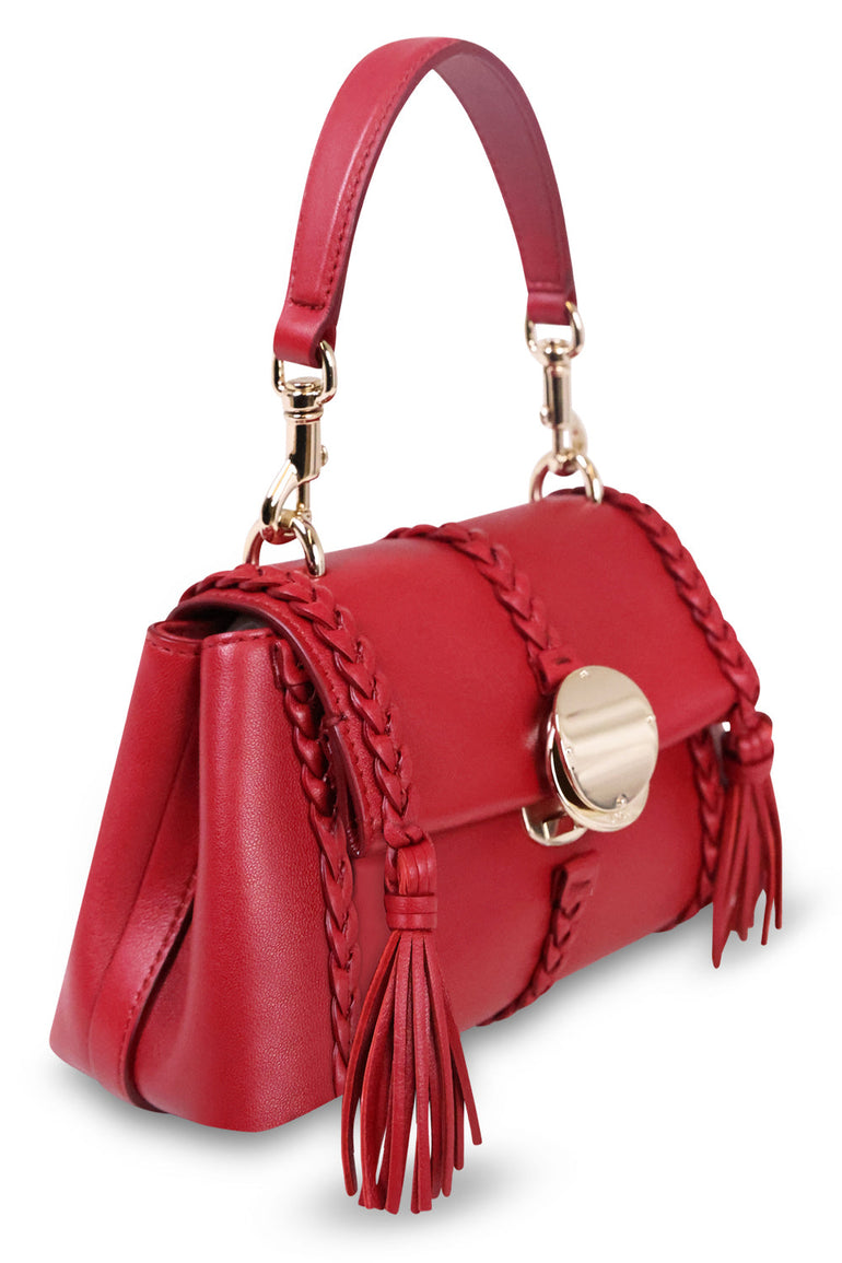 CHLOE BAGS RED / RED SMALL PENELOPE BAG | SMOKED RED