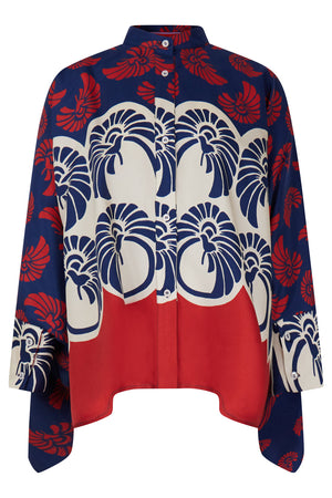 LA DOUBLE J RTW Twill Silk Foulard Shirt | Pigmy Balm