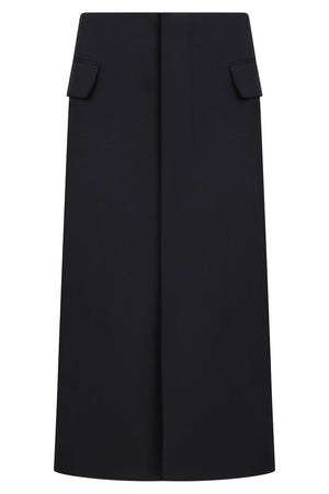 SACAI RTW Suiting Mix Skirt | Black