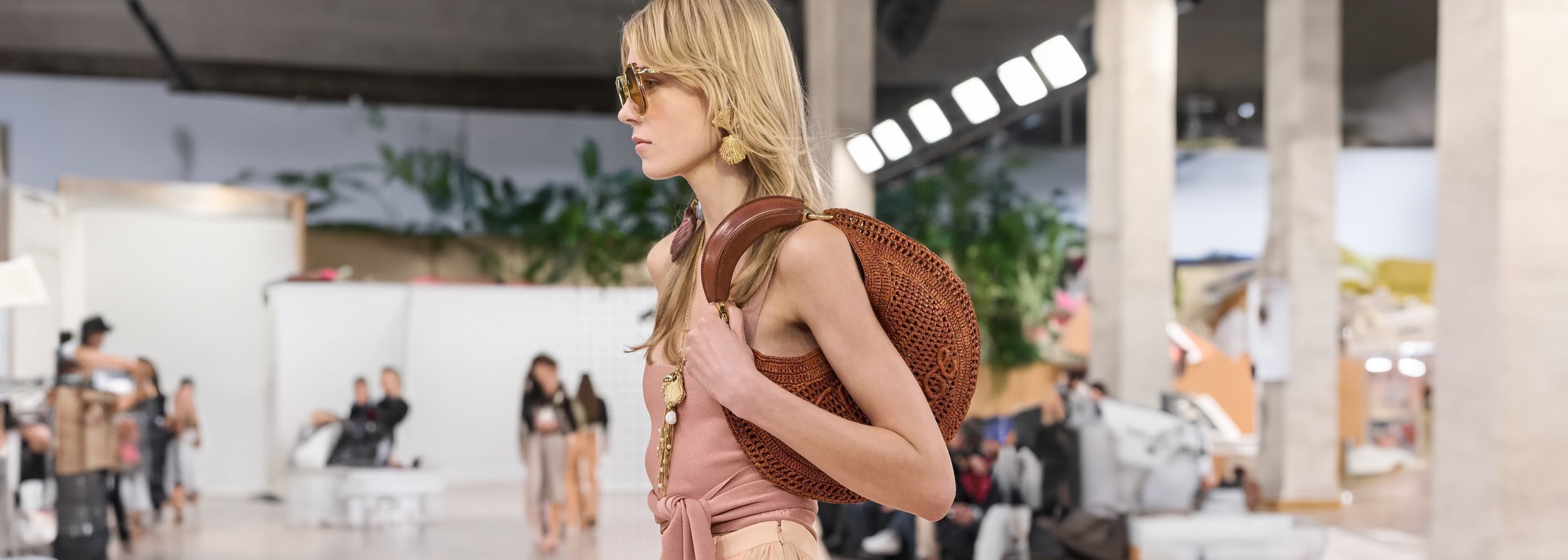 Chloé Crochet and Raffia Bags Parlour X Sydney Australia Luxury Designers