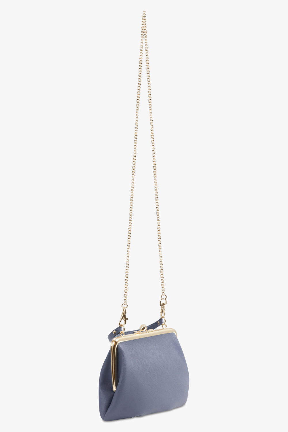 Granny Frame 3D Orb Purse | Denim Blue – Parlour X