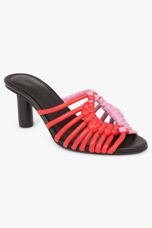 Plot 90mm Sandal | Red/Bubblegum