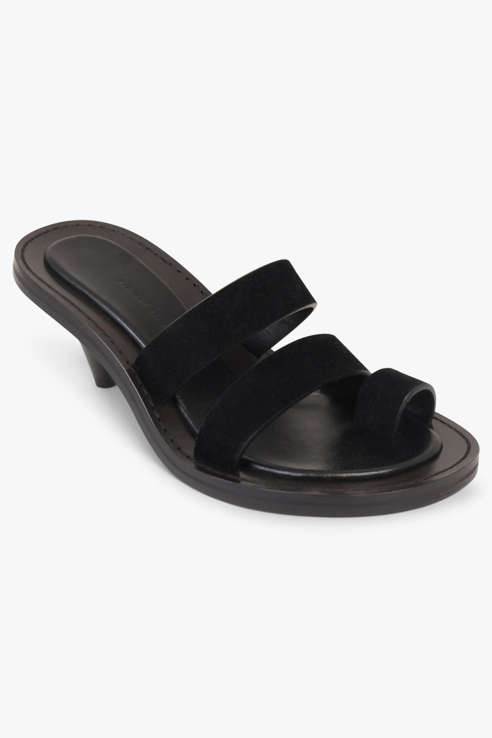 PHOEBE PHILO SHOES Three Strap Sandal | Black