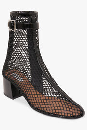 ALAIA SHOES Fishnet 55mm Boot | Black