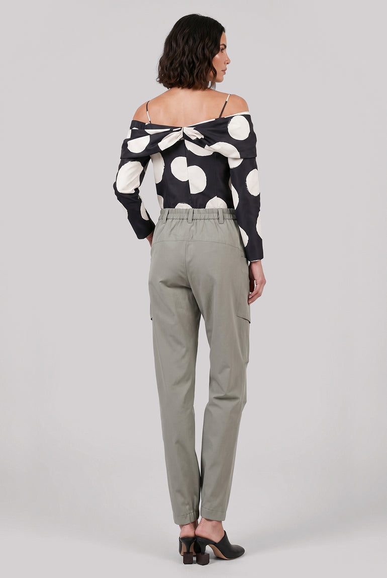 Y-3 RTW Winter Ripstop Pants | Stone Green