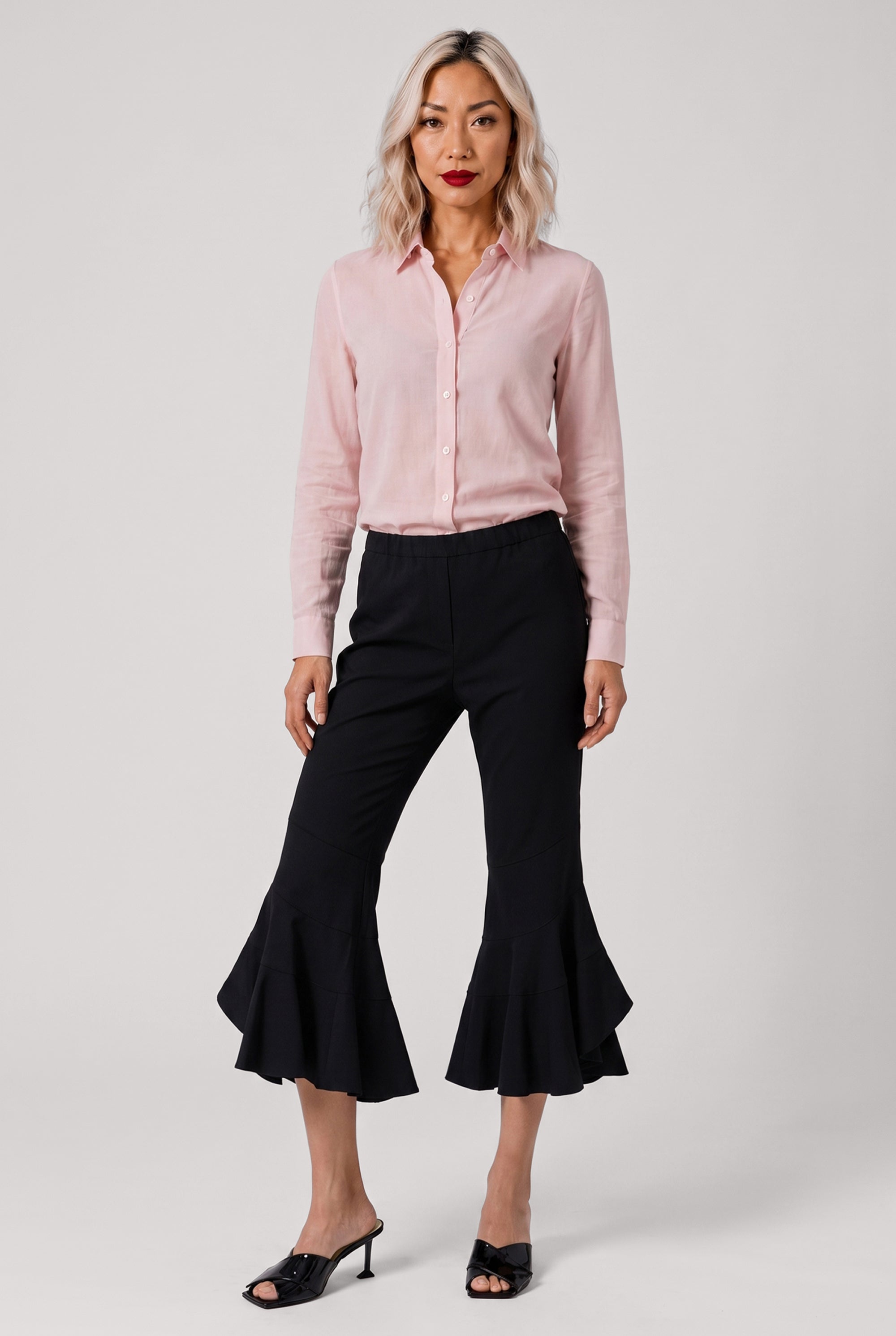 COMME DES GARCONS RTW Layer Sleeve Shirt | Pink