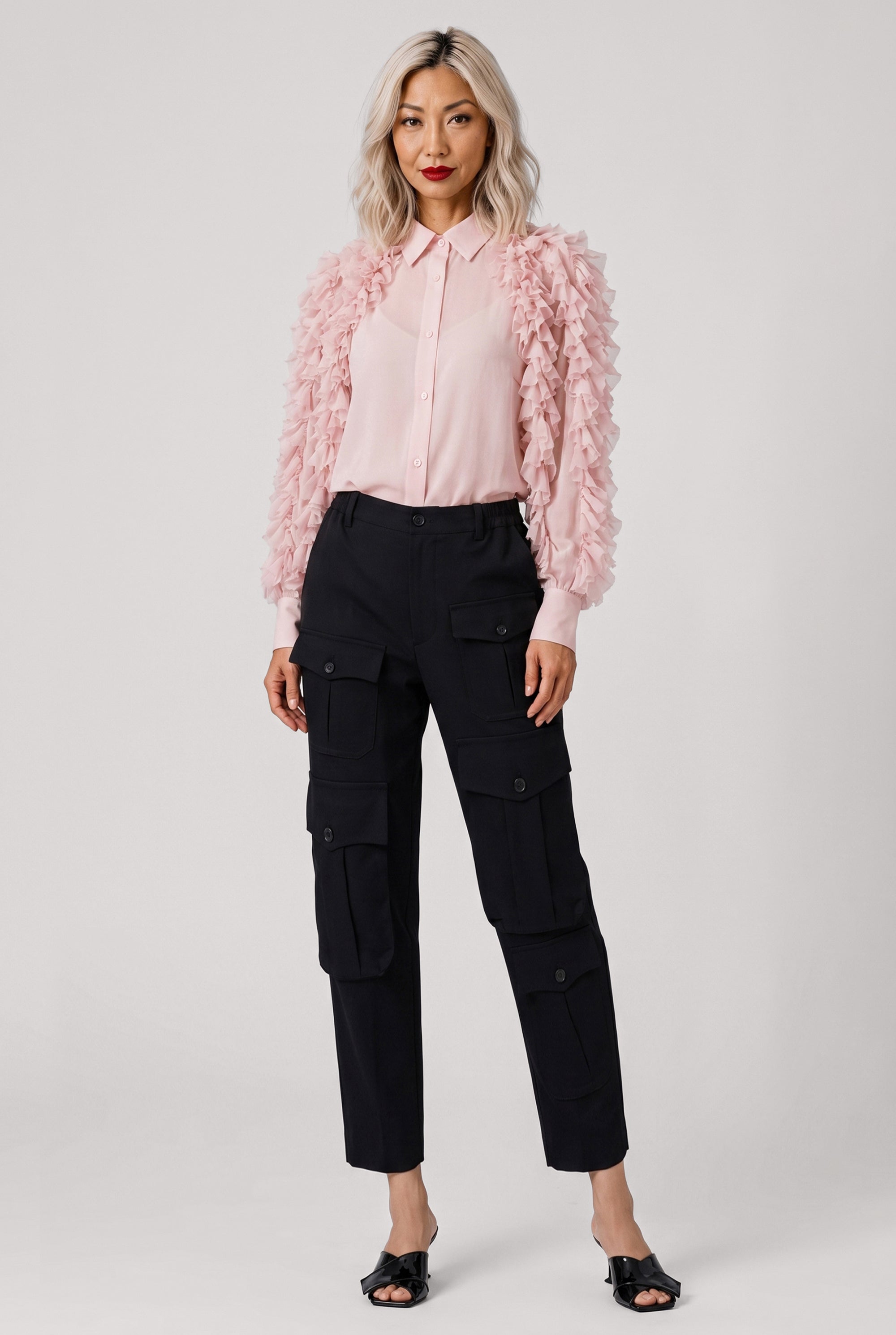 COMME DES GARCONS RTW Pocket Detail Pant | Black