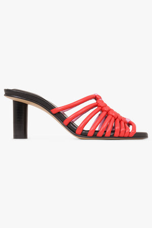 Plot 90mm Sandal | Red/Bubblegum