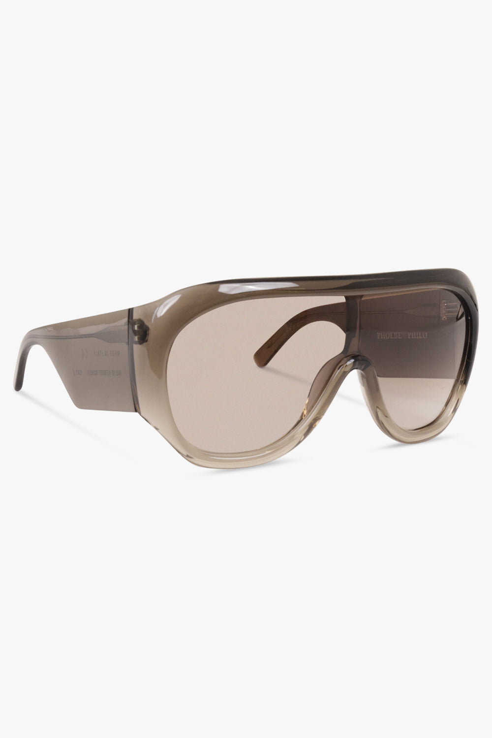 PHOEBE PHILO SUNGLASSES Bombe Oversized Sunglasses | Fume