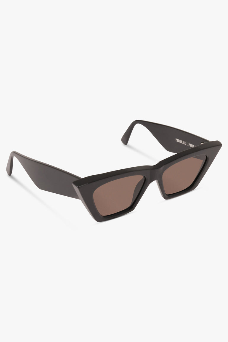 PHOEBE PHILO SUNGLASSES Peak Light Sunglasses | Black