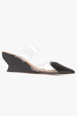 Le Coeur Patent 60mm Mule | Black