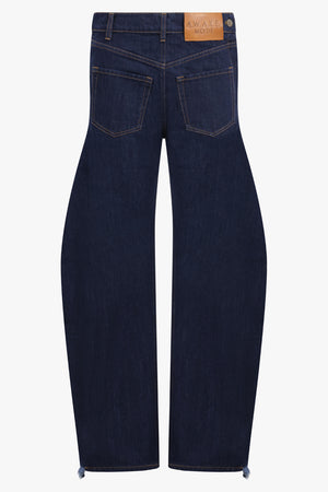 AWAKE MODE RYW Mirror Side Insert Jean | Indigo Rinse Wash