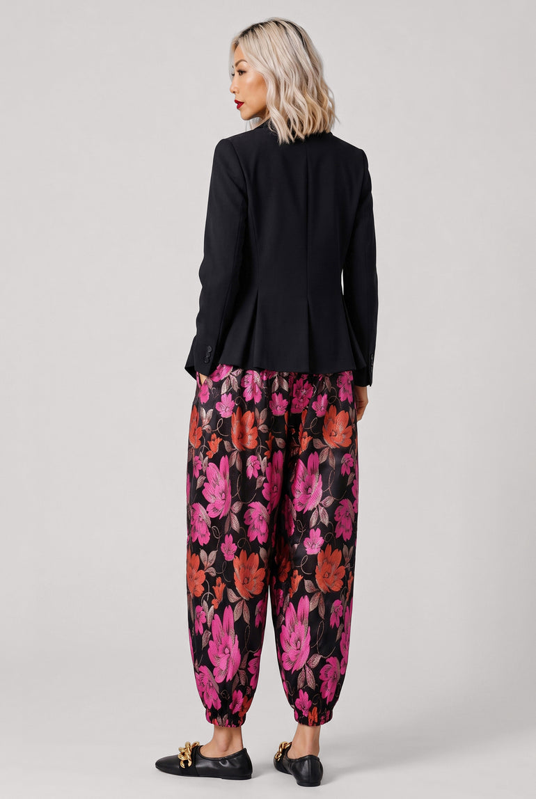 COMME DES GARCONS RTW Drape Pleat Detail Jacket | Black