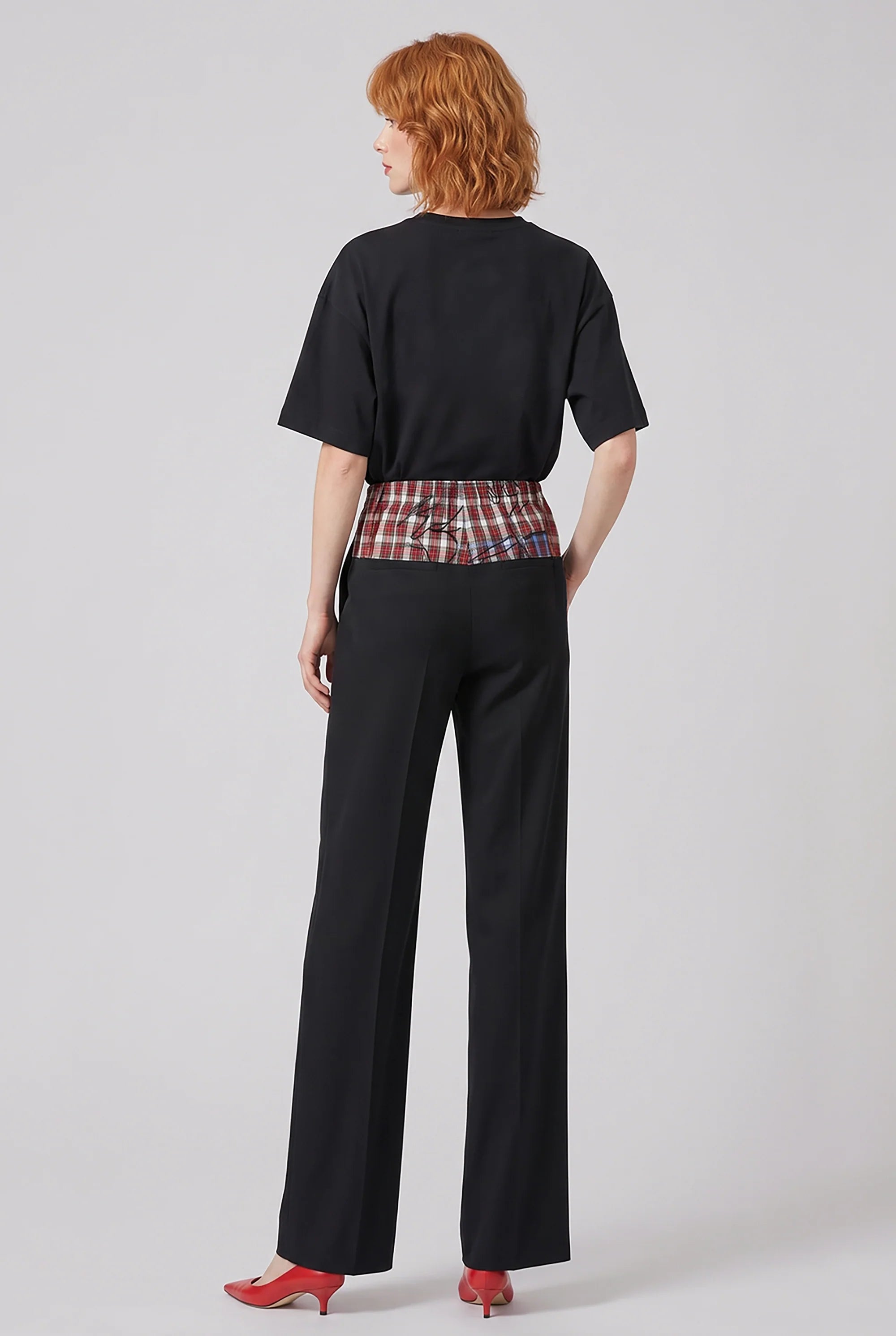 VIVIENNE WESTWOOD RTW Paris Orb Print Boxy T-Shirt | Black/White