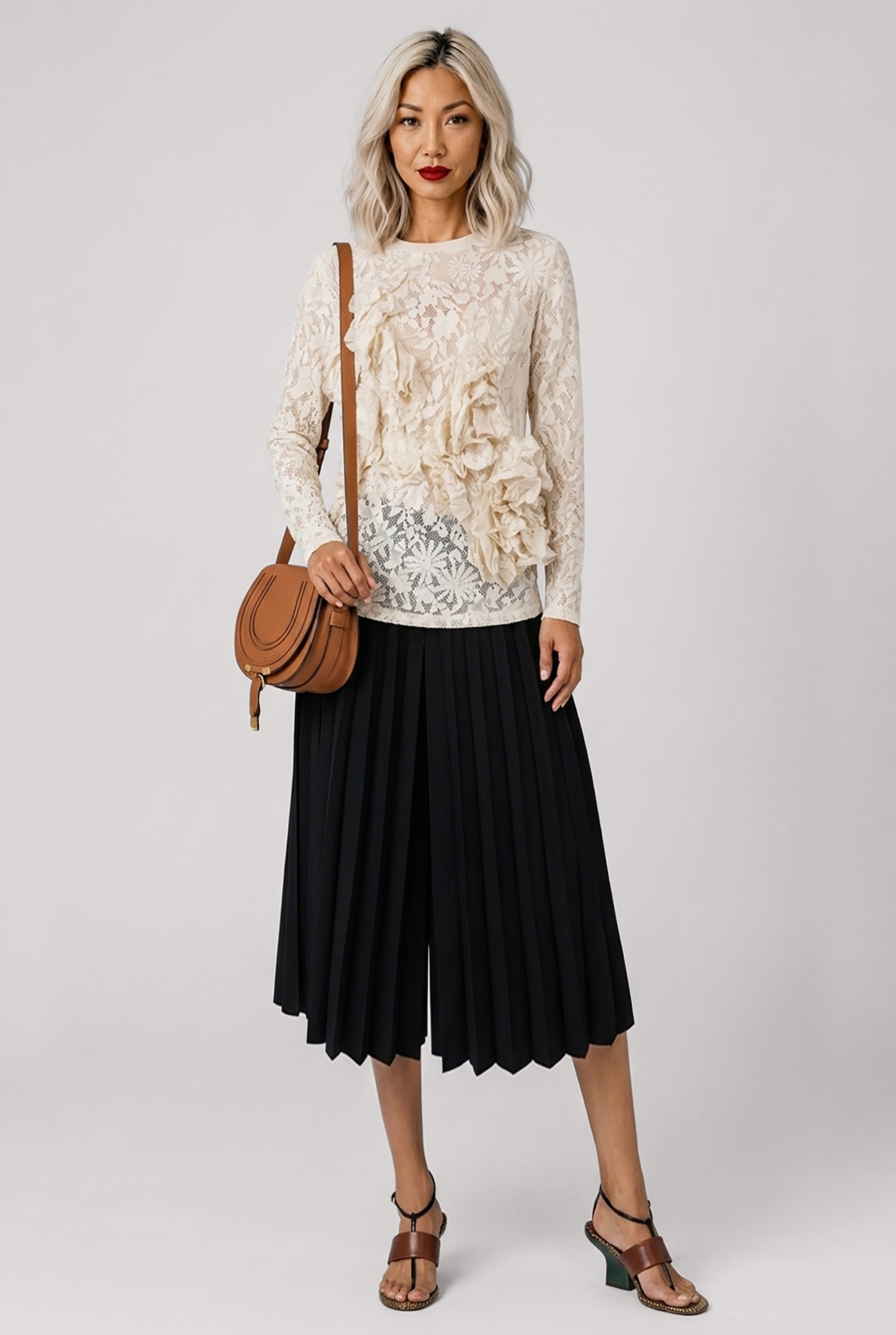 COMME DES GARCONS RTW Pleat Culotte Pant | Black