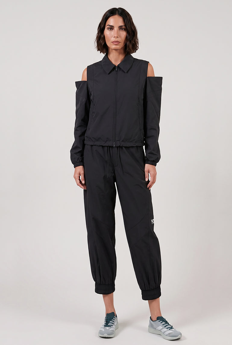 Y-3 RYW 3-Stripe Nylon Track Jacket | Black