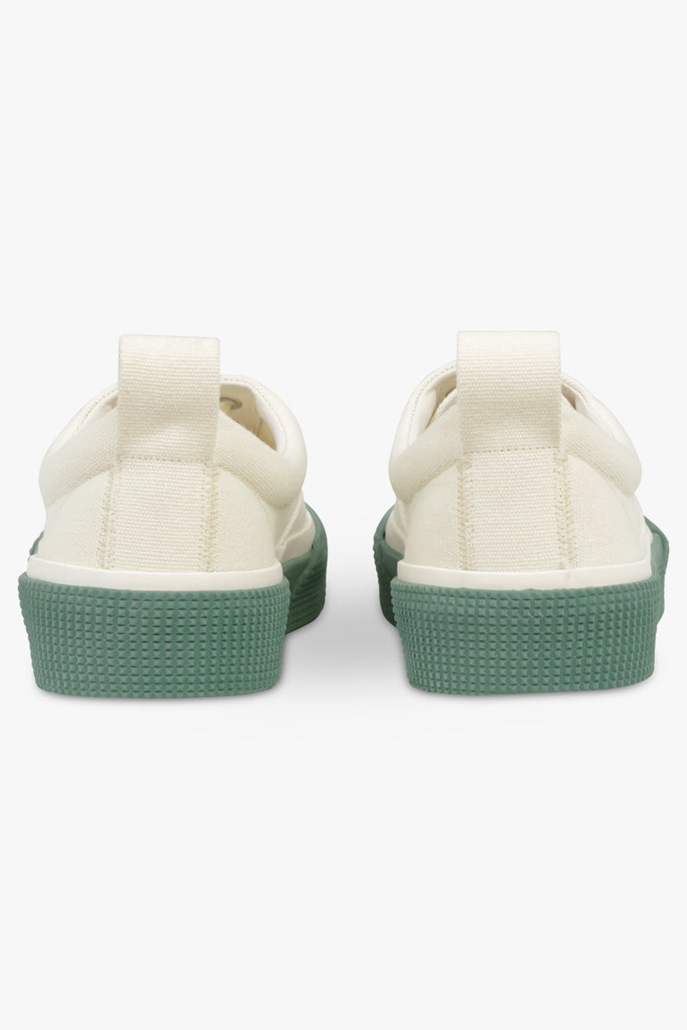PHOEBE PHILO SHOES Plimsole Lace Up Sneaker | Light Yellow/Green