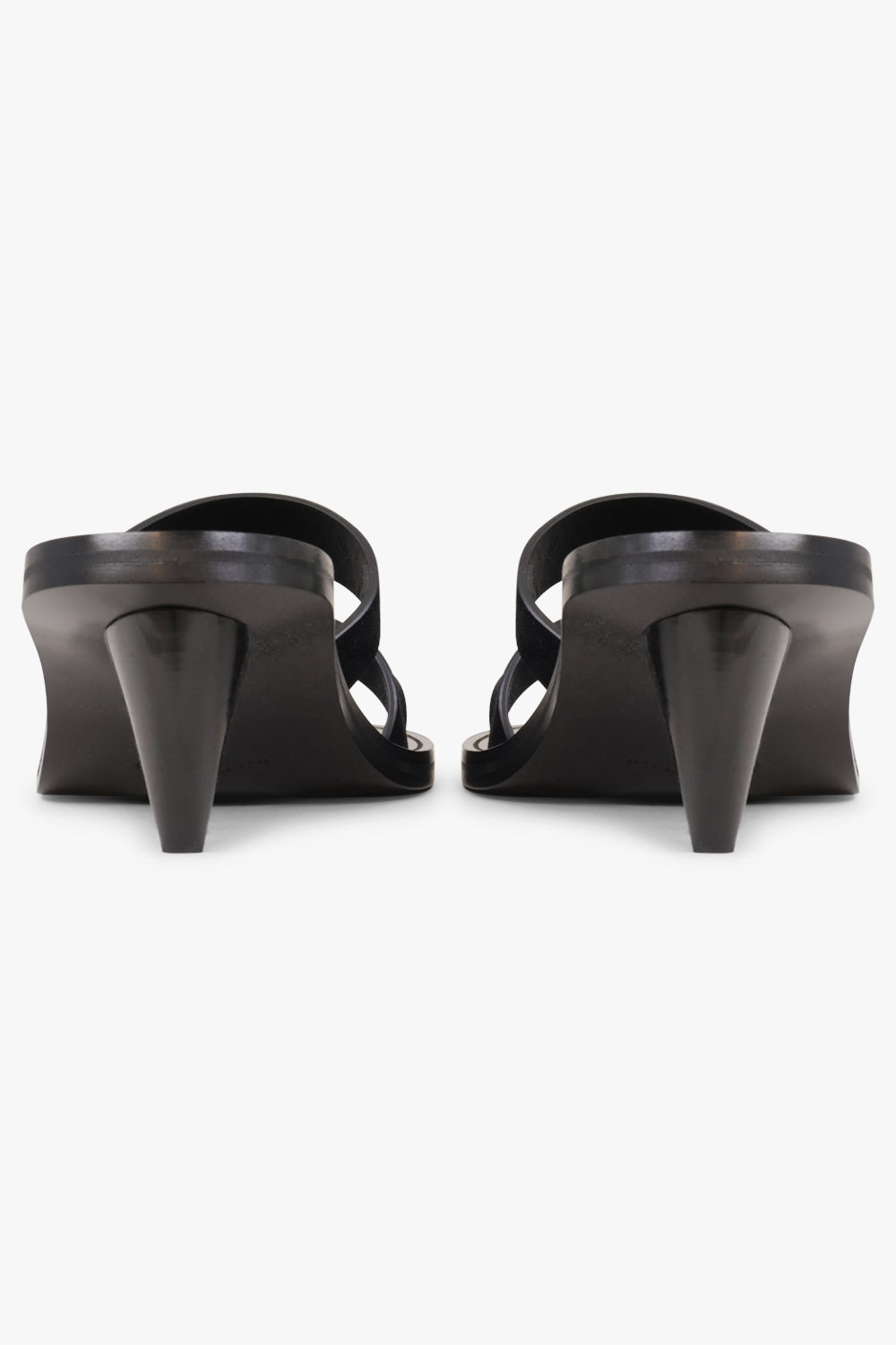 PHOEBE PHILO SHOES Three Strap Sandal | Black