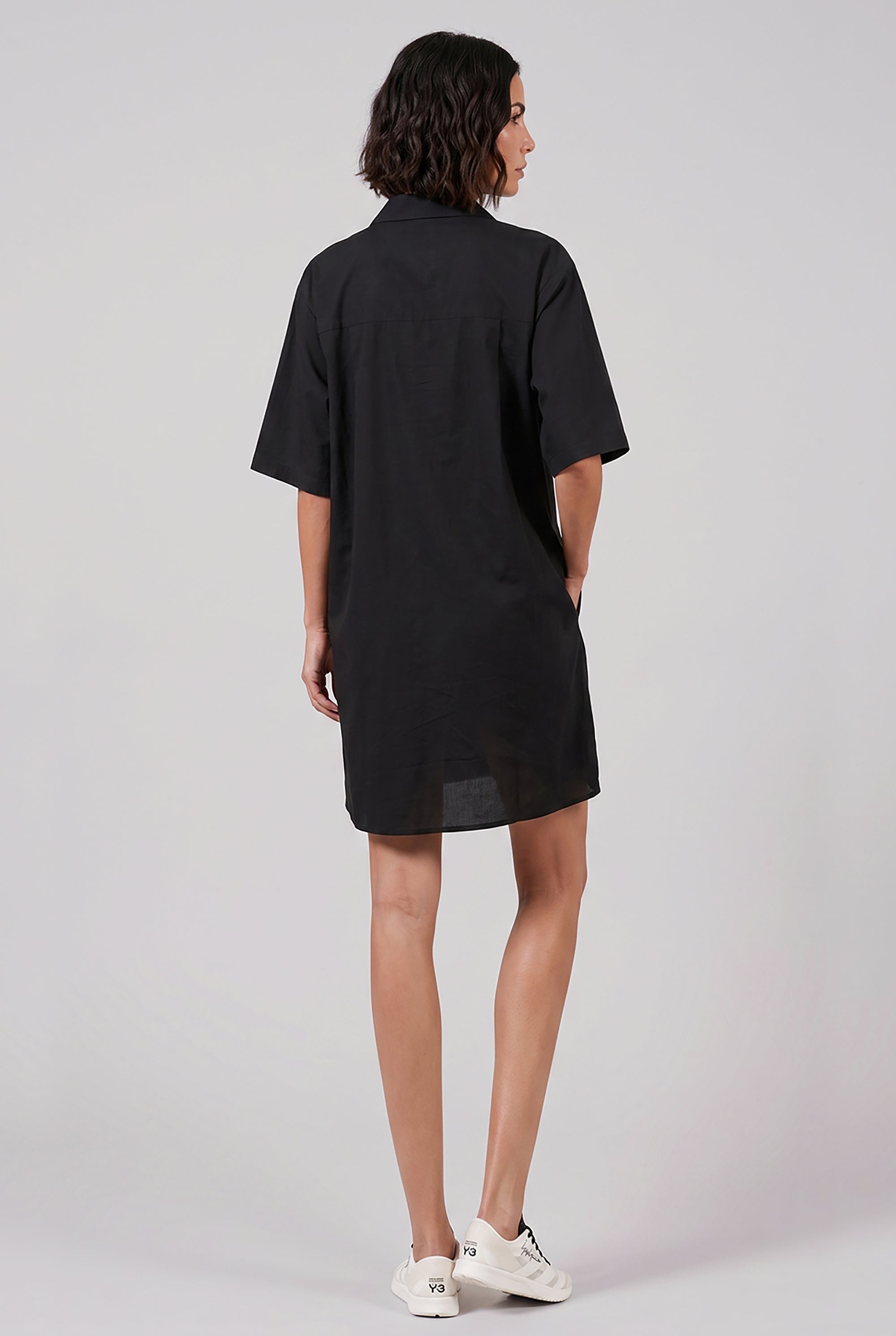 Y-3 RYW Graphic Long Shirt | Black