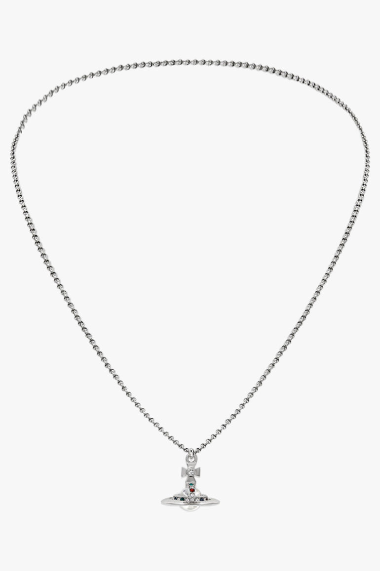VIVIENNE WESTWOOD JEWELLERY SILVER / Silver New Petite Orb Pendant | Silver