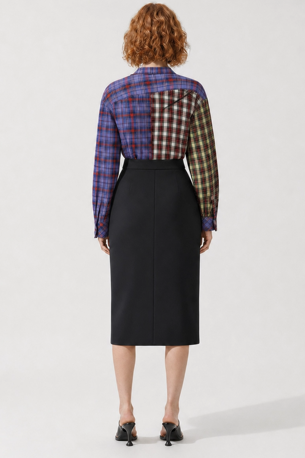 VIVIENNE WESTWOOD RTW Chaos Oversized Check Shirt | Red/Multi