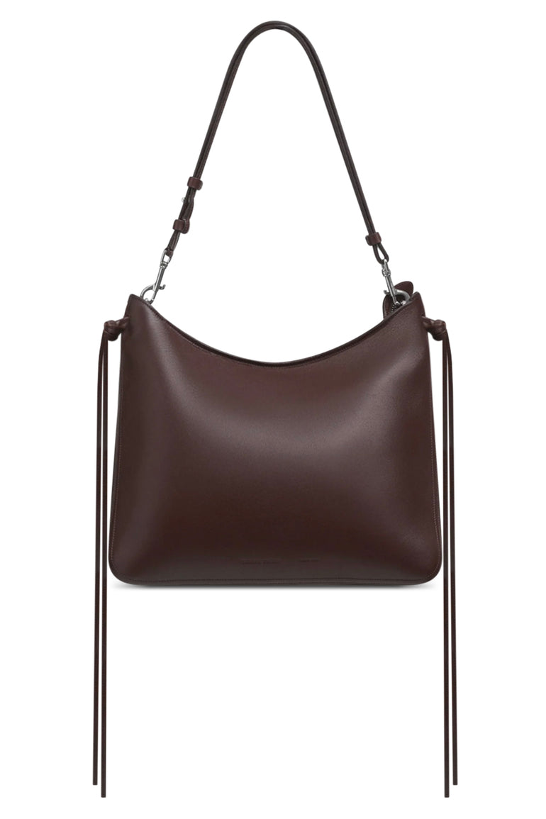 PHOEBE PHILO RTW BROWN / Cognac Gig Shoulder Bag | Cognac