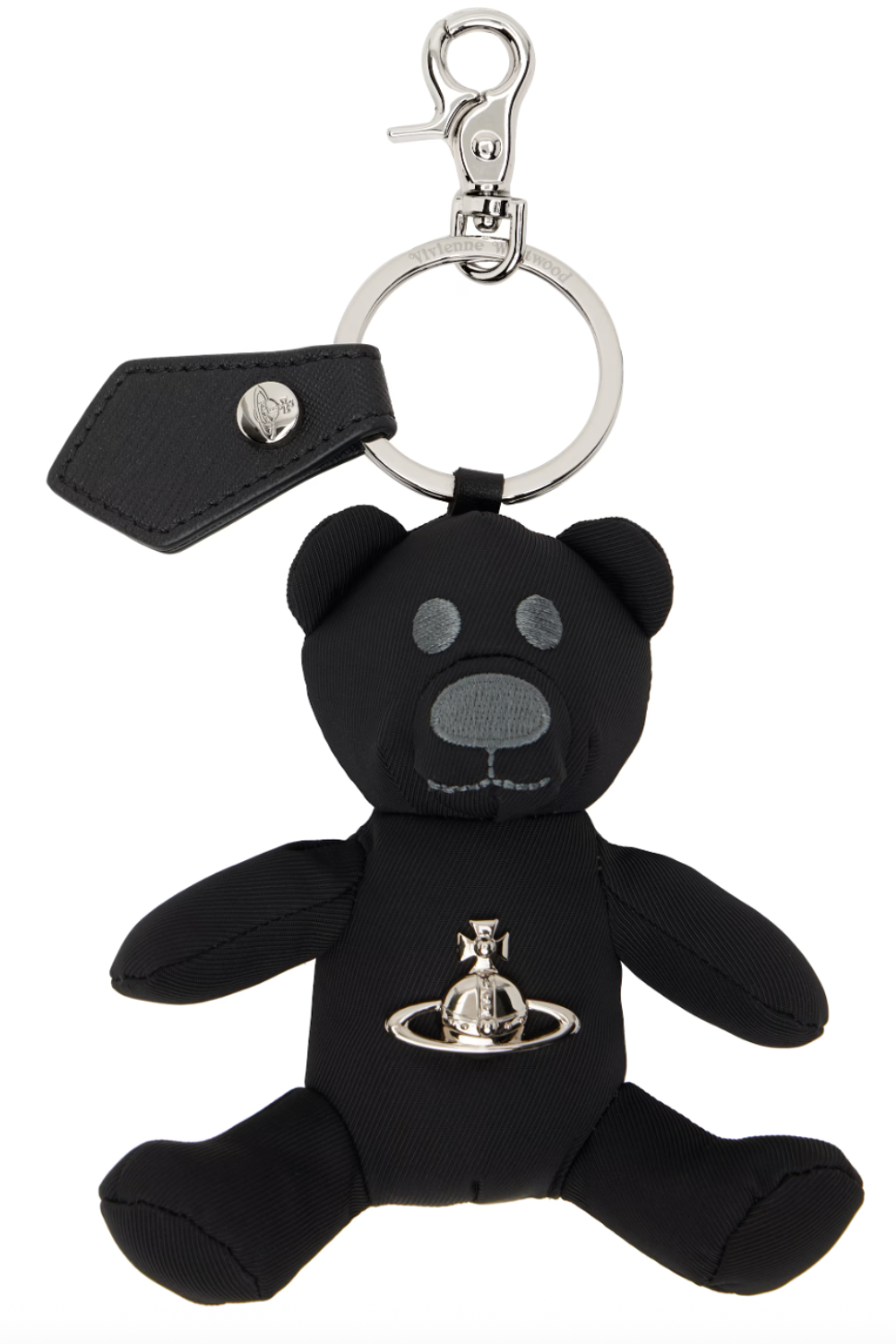 VIVIENNE WESTWOOD ACCESSORIES BLACK / Black Teddy Bear Keyring | Black