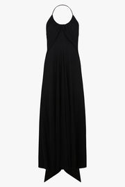 ALAIA RTW BLACK / Black / 36 Scoop Neck Cross Dress | Black