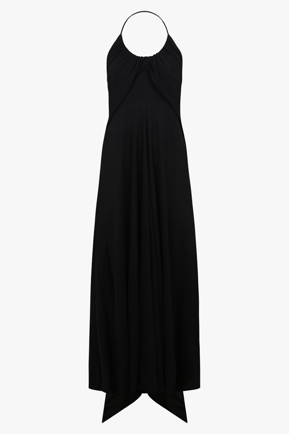 ALAIA RTW BLACK / Black / 36 Scoop Neck Cross Dress | Black