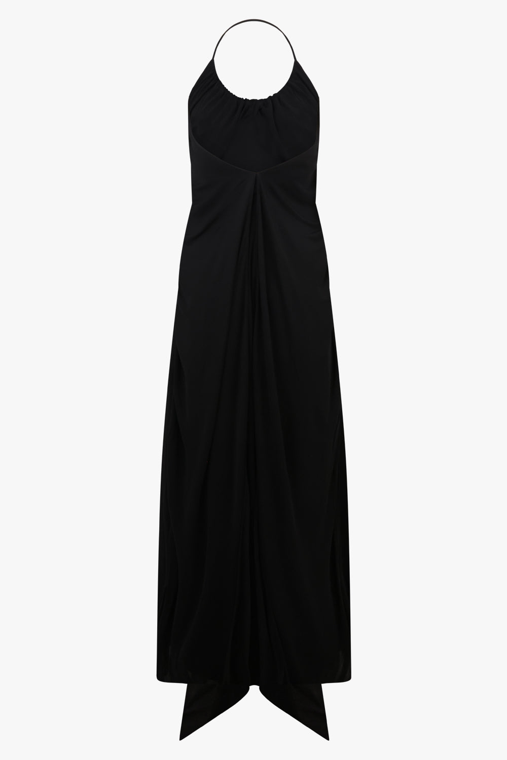 ALAIA RTW BLACK / Black / 36 Scoop Neck Cross Dress | Black