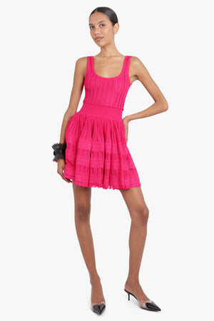ALAIA RTW Crinoline Mini Dress | Pink
