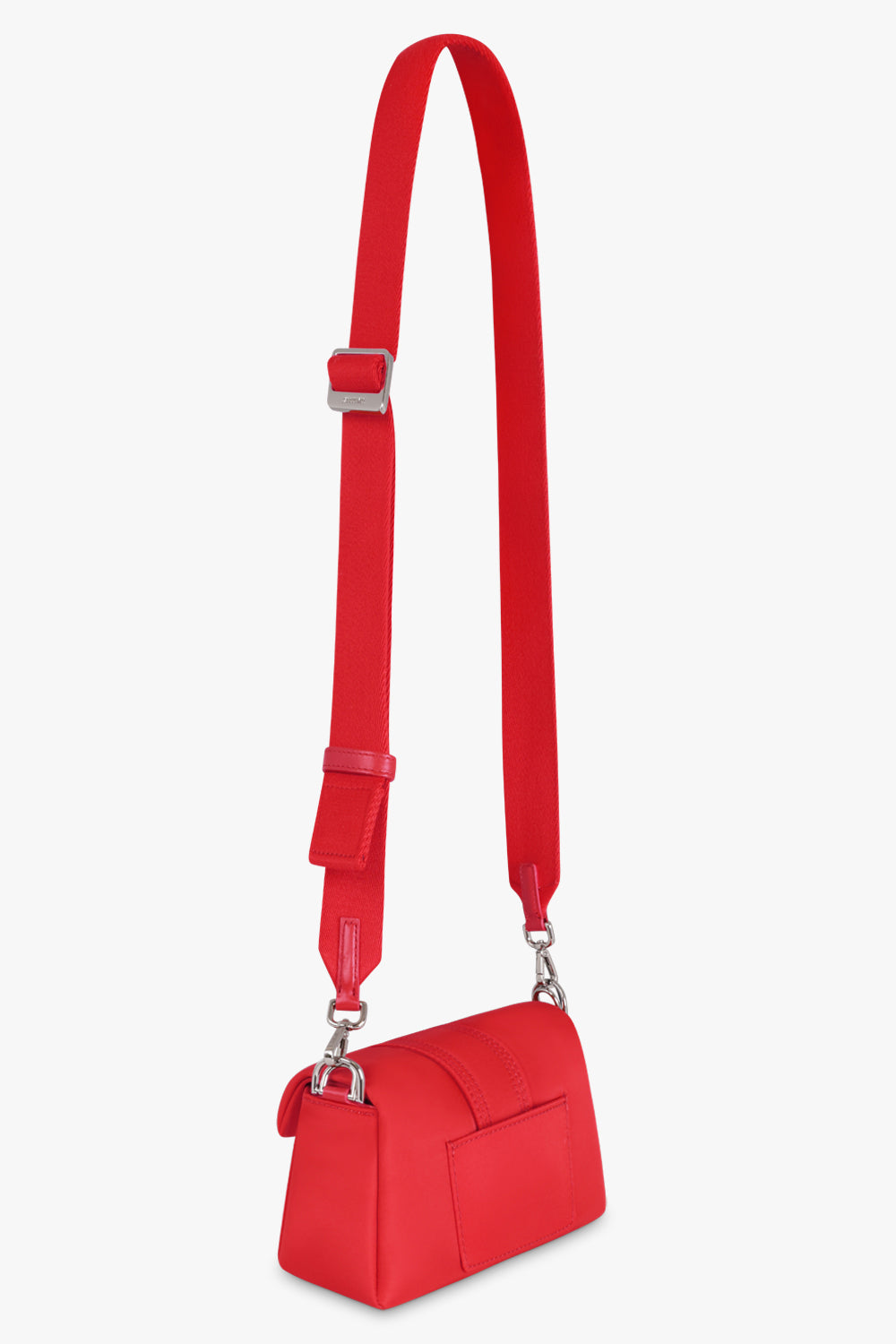 JACQUEMUS BAGS Red Le Petit Bambimou Nylon | Red