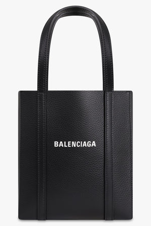 BALENCIAGA BAGS MULTI EVERYDAY XXS TOTE | BLACK/WHITE