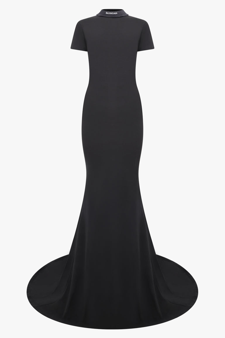 MAXI T-SHIRT DRESS WASHED BLACK – Parlour X - Main Image