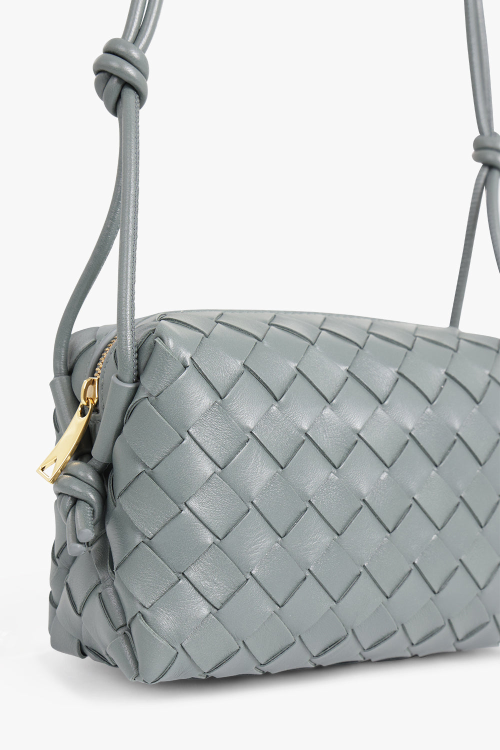 BOTTEGA VENETA BAGS Green Mini Loop Bag | Slate/Gold