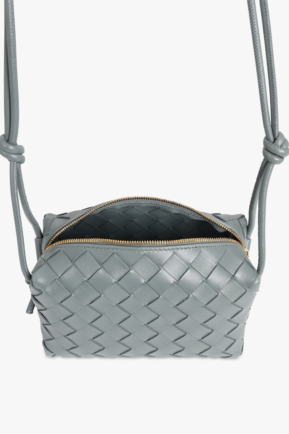 BOTTEGA VENETA BAGS Green Mini Loop Bag | Slate/Gold