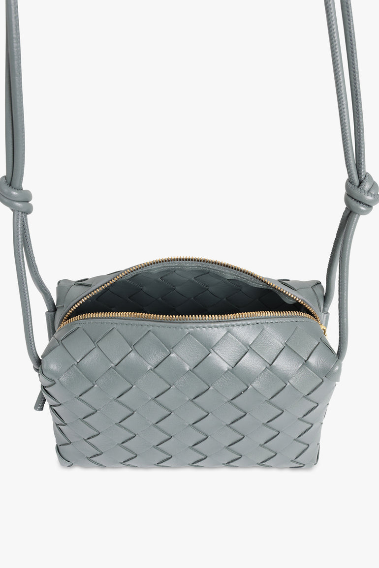 BOTTEGA VENETA BAGS Green Mini Loop Bag | Slate/Gold
